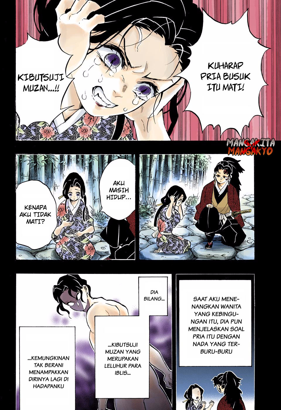 Kimetsu no Yaiba Chapter 187.5 Bahasa Indonesia